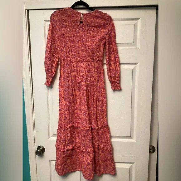 💥PRICE DROP💥 Peach Carnation Isabel Dress - Picture 6 of 8